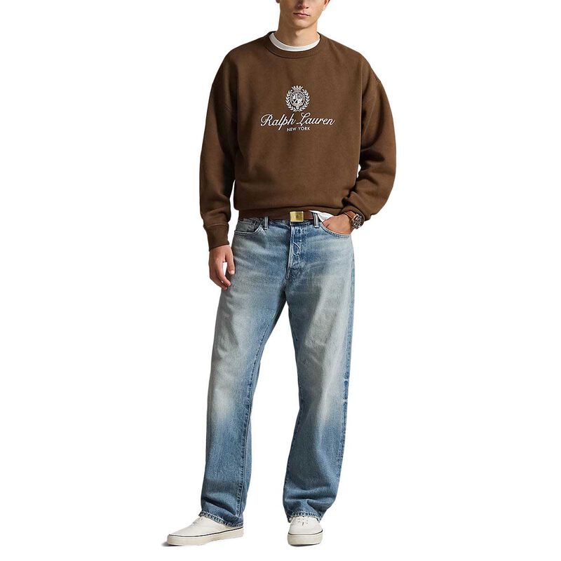 Polo Ralph Lauren Relaxed Fit Fleece Graphic Sweatshirt image number 3
